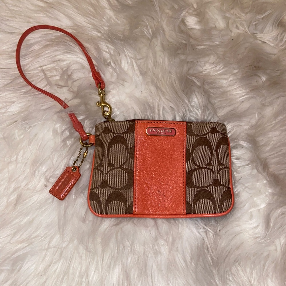 Coach wristlet